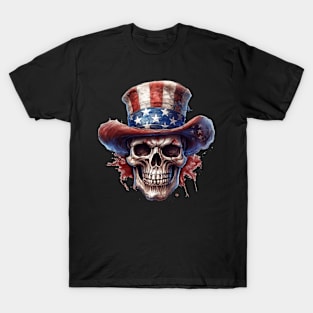 The Skull of Uncle Sam T-Shirt